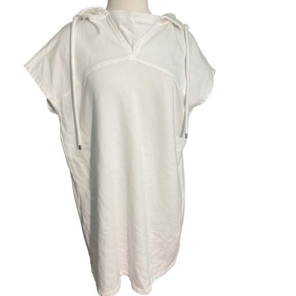 See by Chloe white hoodie mini dress sm - Picture 4 of 10